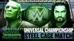 WWE 2K18 Brock Lesnar Vs Roman Reings universal Championship Steel Cage Match