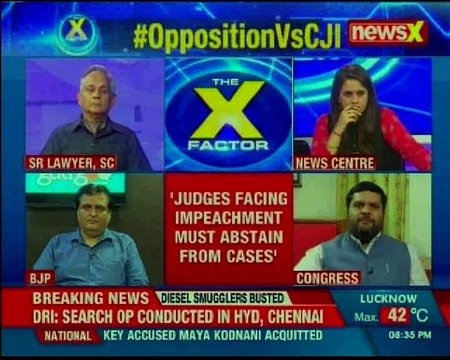 Impeachment war Judges faces impeachment must abstain from cases, says Congress