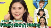 [HOT] OH MY GIRL BANHANA - Banana allergy monkey, 오마이걸 반하나 - 바나나 알러지 원숭이 Show Music core 20180421