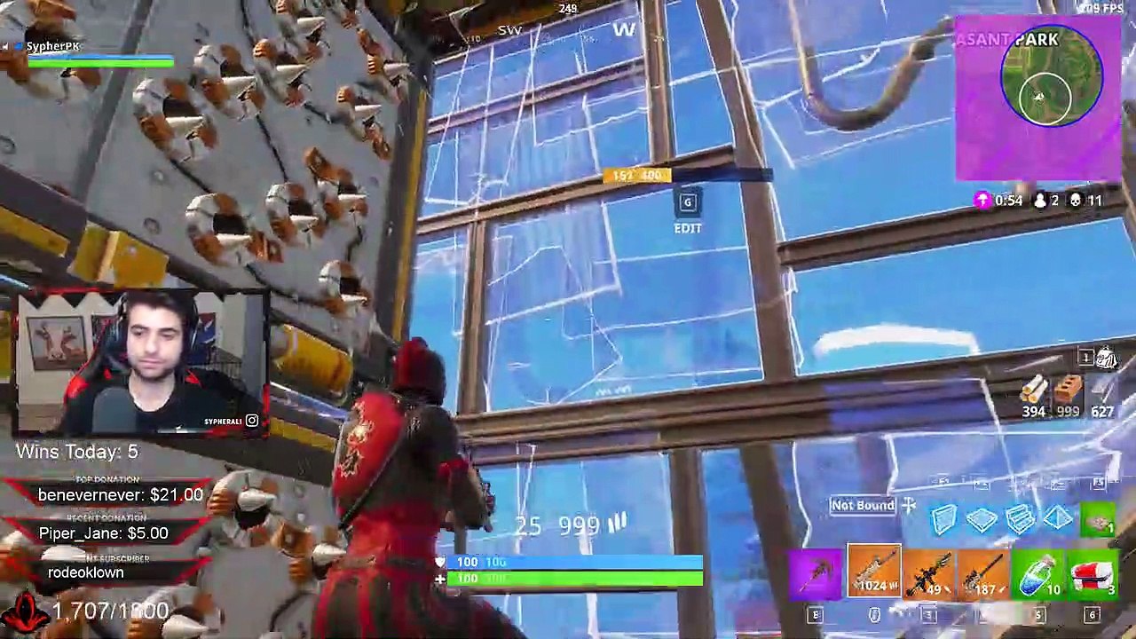 Fortnite : constructeur de l'extrême