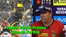 Karthik brings composure, reads the situation well:  Heath Streak