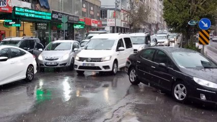 Nisan ayında kar sürprizi