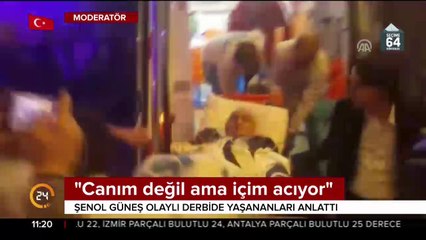 "Canım değil ama içim acıyor"