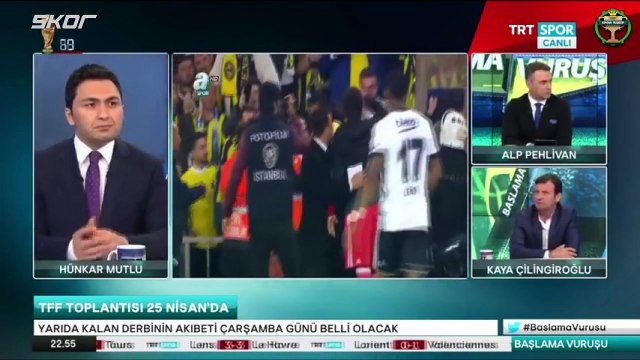 Kaya Çilingiroğlu, Fenerbahçe Beşiktaş derbisinde yaşanan olayları değerlendirirken açtı ağzını yumdu gözünü