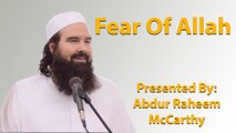 Fear Of Allah - Abdur Raheem McCarthy