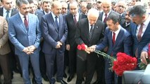 MHP Lideri Bahçeli, Ülkücü Şehitler Anıtı'nı ziyaret etti