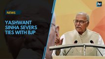 Former Union minister Yashwant Sinha severs ties with BJP