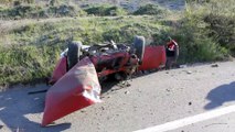 Otomobil şarampole devrildi: 1 ölü - KÜTAHYA