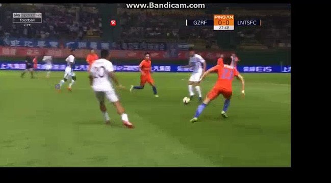 Xiao Zhi Goal HD Guangzhou R&F 1 - 0 Shandong Luneng 21-04-2018