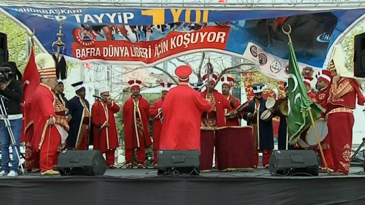 Bafra Cumhurbaşkanı için koştu