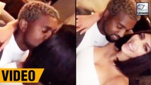 Kim Kardashian KISSES Kanye West At Kourtney Kardashian Booze Party