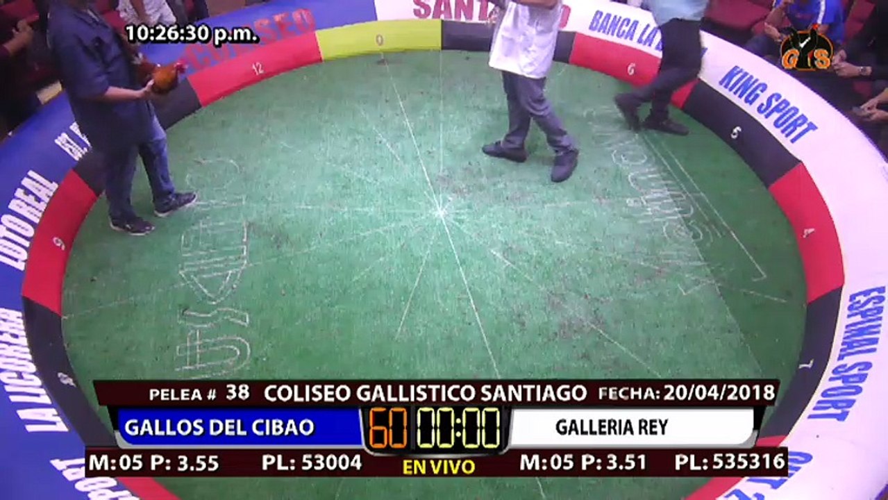 GALLOS DEL CIBAO VS GALLERIA REY