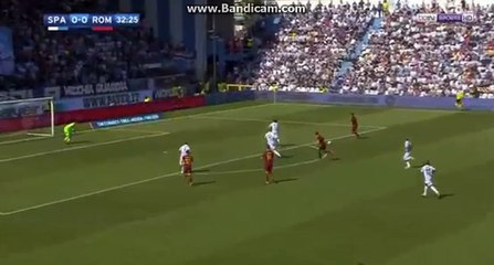 (Own Goal)  F.Vicari    SPAL  0  -  1 AS ROMA  21.04.2018