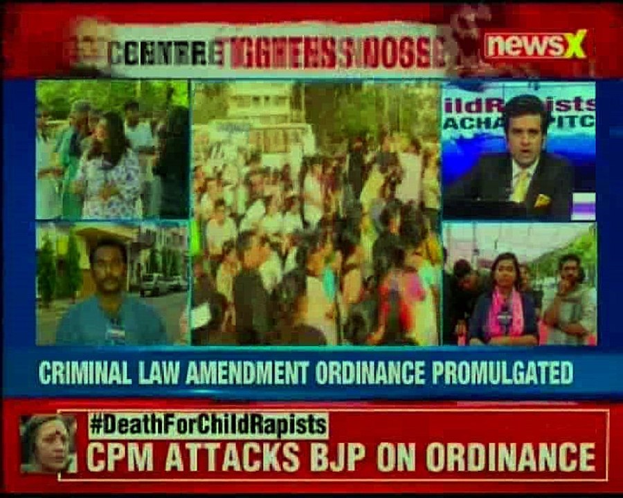 POSCO Act Union Cabinet passes an ordinance on death penalty for child rapists