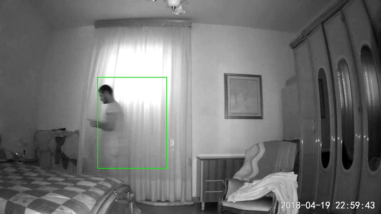 Xiaomi Dafang: Test moving tracking