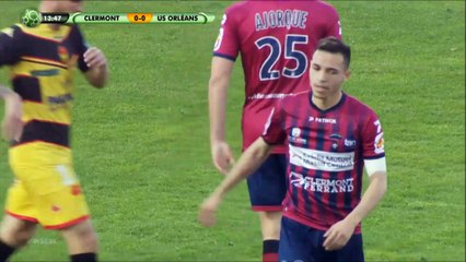 J34 : Clermont Foot 4-2 US Orléans