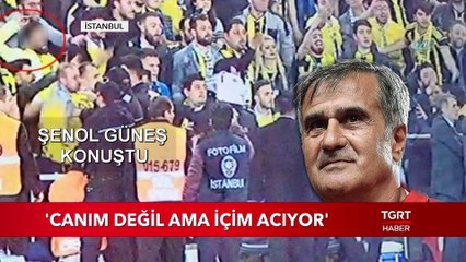 Şenol Güneş: "Canım Değil İçim Acıyor"