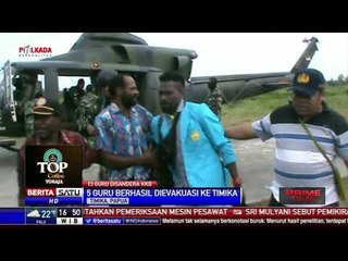 Evakuasi Lanjutan Lima Guru di Aroanop Berhasil