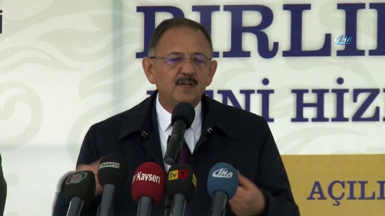 Bakan Özhaseki Birlik Vakfı şube açılışına katıldı