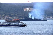 Çanakkale Boğazı'nda Hareketli Saatler! Rus Savaş Gemileri Peş Peşe Geçti