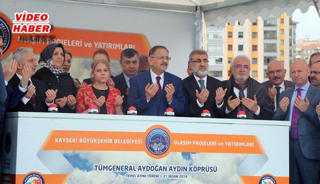 (21 Nisan 2018) ŞEHİT TÜMGENERAL AYDOĞAN AYDIN KÖPRÜLÜ KAVŞAĞININ TEMELİ ATILDI…