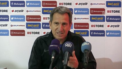 Boluspor-İstanbulspor maçının ardından - BOLU