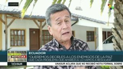 Pablo Beltrán: Llevaremos la mesa de diálogo a otro país