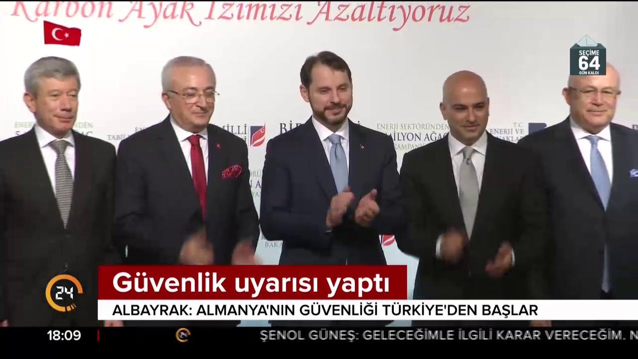 Albayrak Berlin'e mesaj verdi