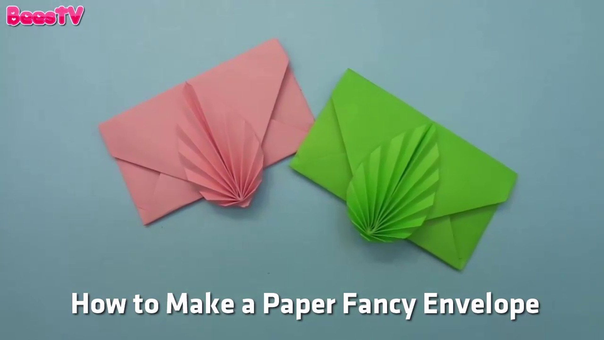 Leaf Envelope Making Easy Origami Tutorial - How To Make a Fance Envelope -  video Dailymotion