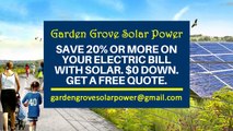 Affordable Solar Energy Garden Grove CA California - Garden Grove Solar Energy Costs