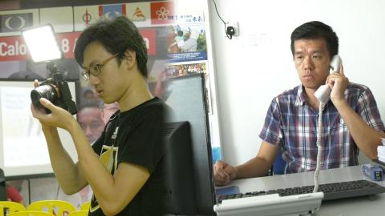 Young volunteers work hard to help candidates win GE14
