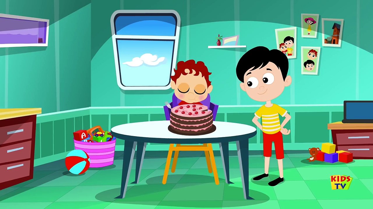 Five Red Apples Jumping On The Bed - Nursery Rhymes For Children by Kids Tv