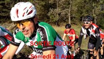 sortie route samedi 21 avril 2018