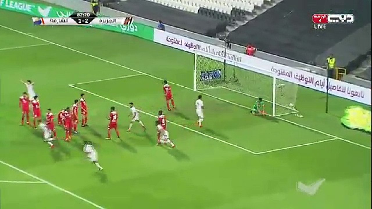 هدف مبارك بوصوفة الرائع في مرمى الشارقة
