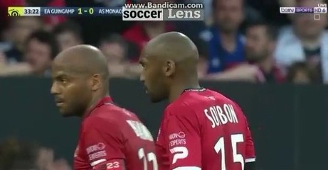 What Amazing Goal Etienne Didot - Guingamp 2-0 Monaco 21.04.2018