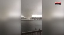 Floride : Les images spectaculaires d’une tornade filmée par un couple en panique (Vidéo)