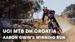 UCI MTB 2018: Aaron Gwin mastered the DH race in Croatia.