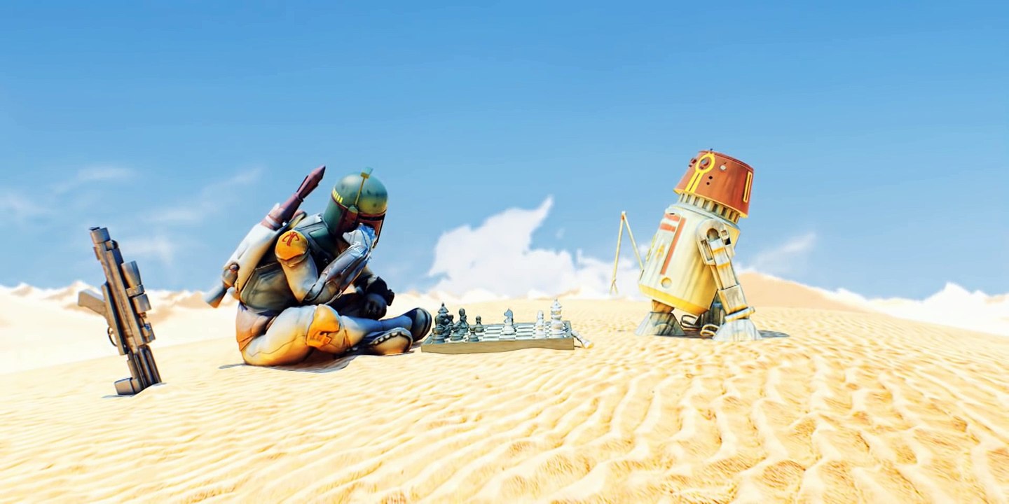 CGI 3D Animated Short HD "Boba & Chess" by Miran Dilberovic - Animated Star Wars Short | CGMeetup