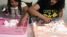 DIY 2 GALLONS OF GIANT FLUFFY SLIME