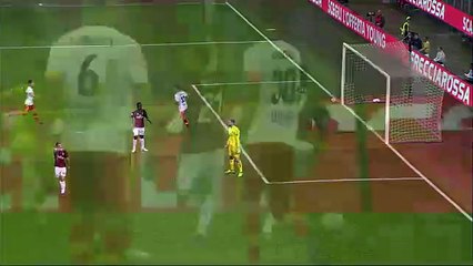 Pietro Iemmello Goal  AC Milan 0-1 Benevento 21.04.2018