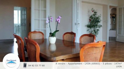 A vendre - Appartement - LYON (69003) - 5 pièces - 147m²