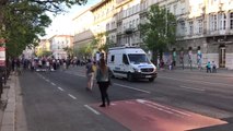 Macaristan'da Hükümet Karşıtı Eylem - Budapeşte