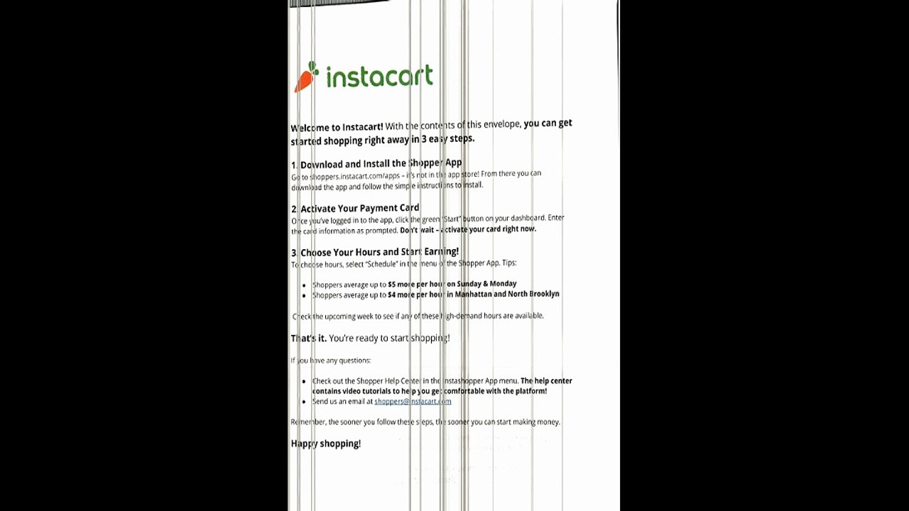 How to join instacart