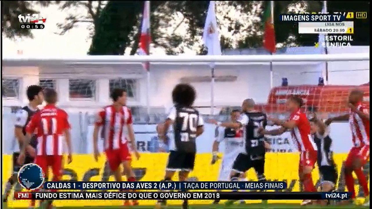 Resumo TVI | Caldas SC 1-2 Desp. Aves (18/04/2018)