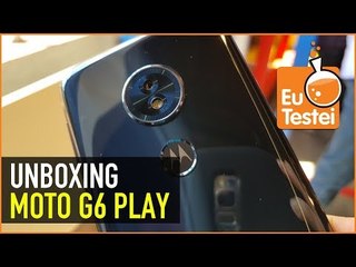 Moto G6 Play: O que tem na caixa - EXTRAS interessantes!