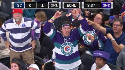 ECHL South Carolina Stingrays 1 at Orlando Solar Bears 2