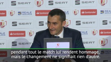 Finale - Valverde : "Comme Messi, Iniesta rend les choses faciles"