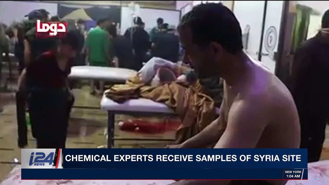 i24NEWS DESK | Chemical experts receive samples of Syria site | Sunday, April 22nd 2018