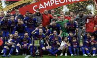 Barcelona Bekuk Sevilla 5-0 di Final Copa Del Rey