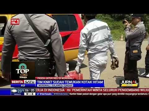 KNKT Temukan Kotak Hitam Helikopter Jatuh di Morowali